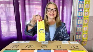 Votó Silvina Cian: Hoy la voz la tienen los vecinos