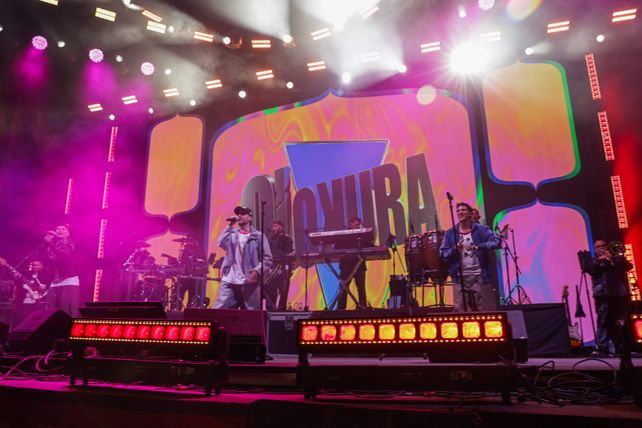 El cuarteto convocó a miles de personas en el Fan Fest realizados en tierras de cumbia santafesina.