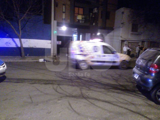 Espectacular triple choque en avenida Urquiza y Juan de Garay de Santa Fe
