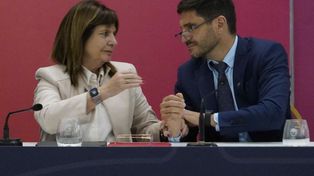 La ministra de Seguridad nacional y el mandatario santafesino mantienen una buena sintonía.