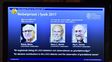 los ganadores. Los estadounidenses Rainer Weiss, de 85 años, Barry Barish, de 81, y Kip Thorne, de 77.