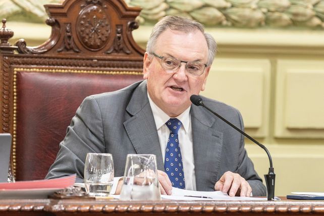El presidente de la Convención