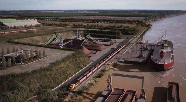 Así será el nuevo puerto multipropósito.