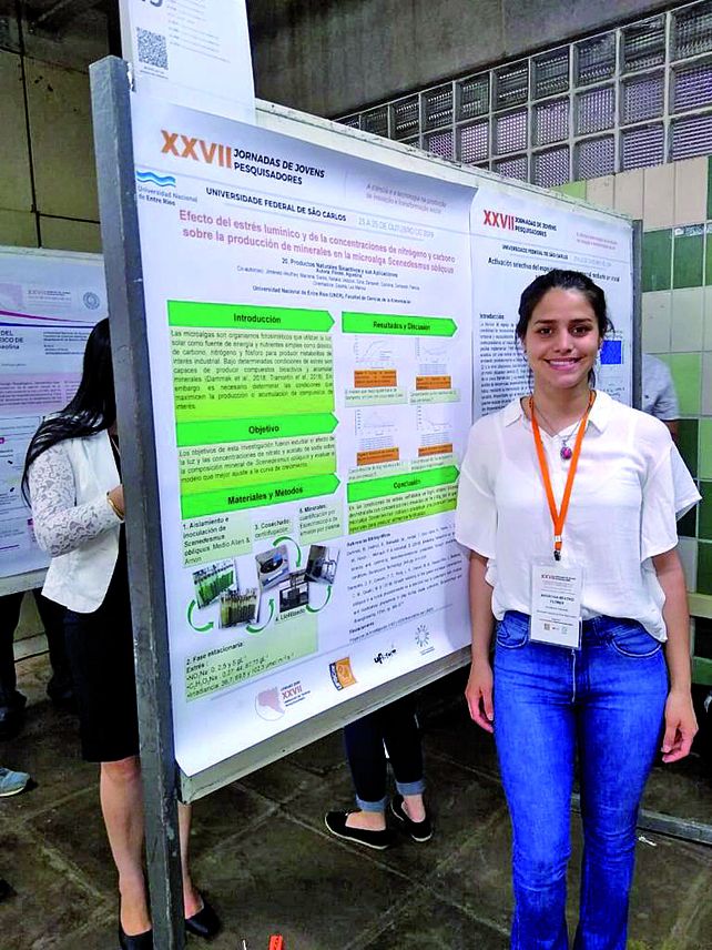 Avanzada, Agustina Flores  elabora su futuro  profesional