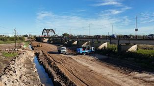 La construcción del nuevo puente entre Santa Fe y Santo Tomé entra esta semana en una fase decisiva