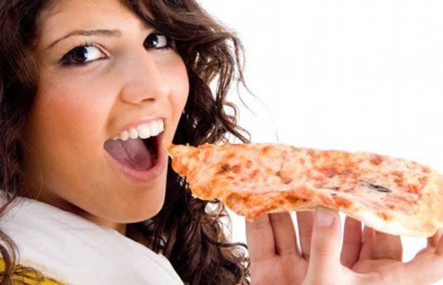 Comer pizza es una delicia
