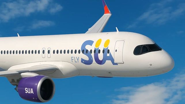 SUA AIrlines busca unir Rosario y Montevideo.