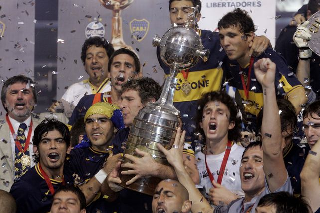 Boca celebra una década de su última Copa Libertadores