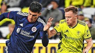 Tomás Chancalay marcó dos goles pero su equipo, New England, sumó una derrota en la MLS.