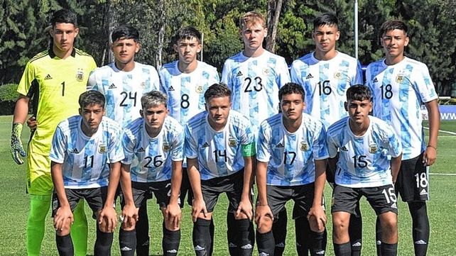 La Selección Argentina Sub 17 tuvo al arquero de Unión