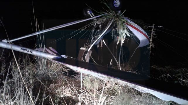 Entrerriano probaba una avioneta que había comprado y se precipitó a tierra