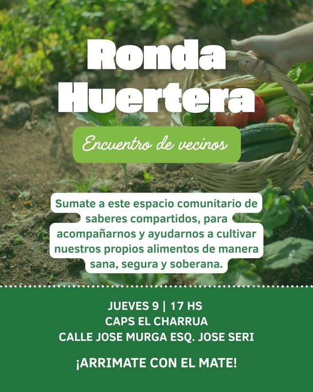 Ronda Huertera: proyecto de saberes y semillas en el este de Paraná