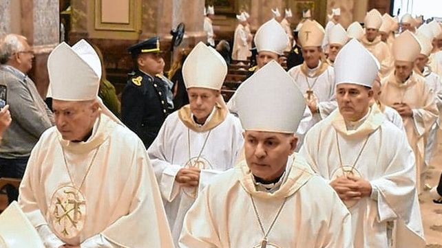 Plenaria. El obispo Puiggari se encuentra participando de la 122º Asamblea de la Conferencia Episcopal Argentina.
