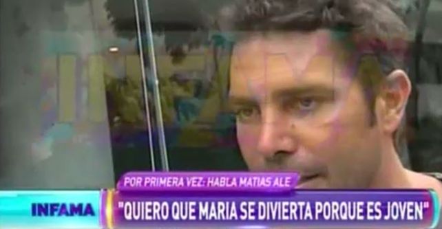 Matías Alé: Estoy vulnerable, sensible, descarnado