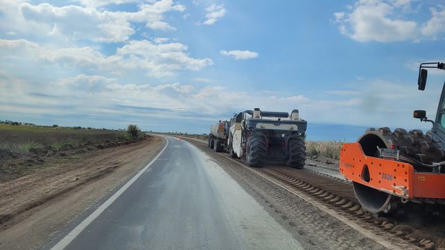 En la ruta 90