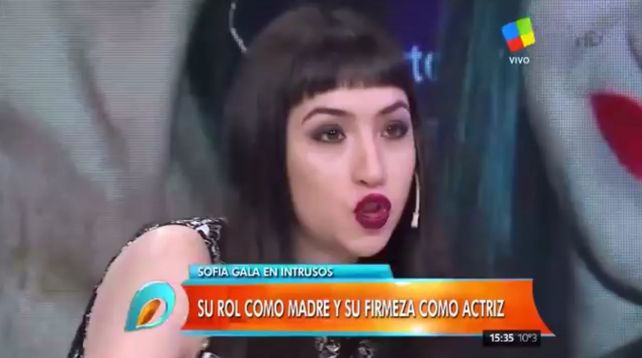Sofía Gala en Intrusos: Nunca cog... tanto como a los 14 años Sofía Gala en Intrusos: Nunca cog... tanto como a los 14 años