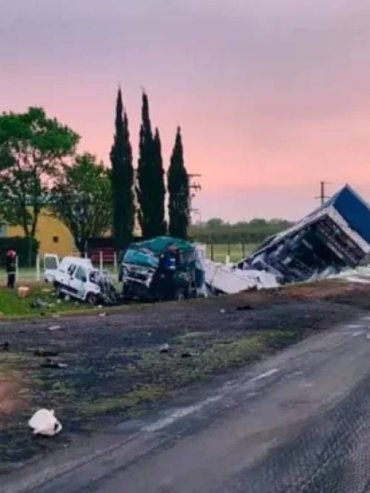 Dolor en Urdinarrain: identificaron a las tres víctimas del choque en la Ruta 39