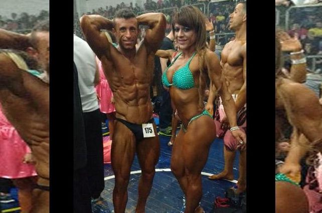 Penoso. Manuel Medina &nbsp;y Vanina Tadeo en una competición reciente.