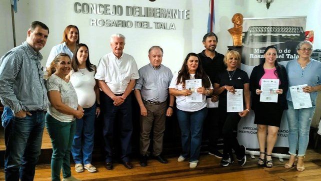 Se realizó en Rosario del Tala la entrega de los carnets oficiales a los nuevos Guías de la Naturaleza.&nbsp;