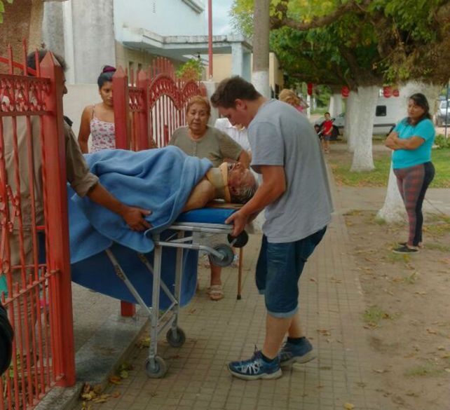 El abuelo de Marco Ruben fue víctima de una entradera feroz en Fran Luis Beltrán.&nbsp;