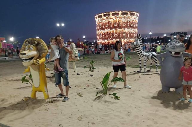 Los personajes de Madagascar son algunos de los que acompañan al gran Carrusel Titán.
