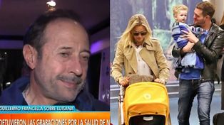 El mensaje esperanzador de Guillermo Francella por la salud de Noah