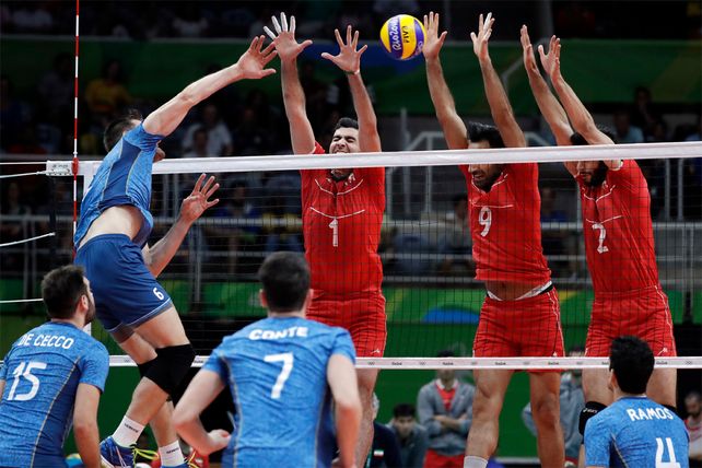 El vóley argentino comenzó con el pie derecho ante Irán en los Juegos Olímpicos