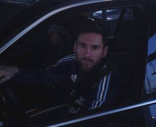 Messi en el peaje