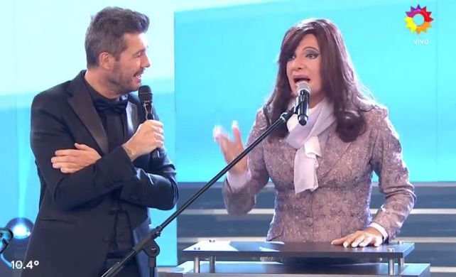 El desopilante sketch de Martín Bossi que logró un mano a mano entre Cristina y Tinelli