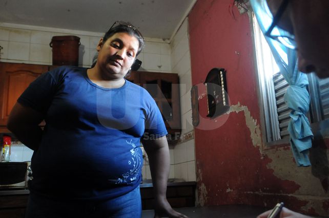 Claudia García. Dijo que los hijos más chicos de Carmen aún no terminan de comprender lo que ocurrió con su mamá.