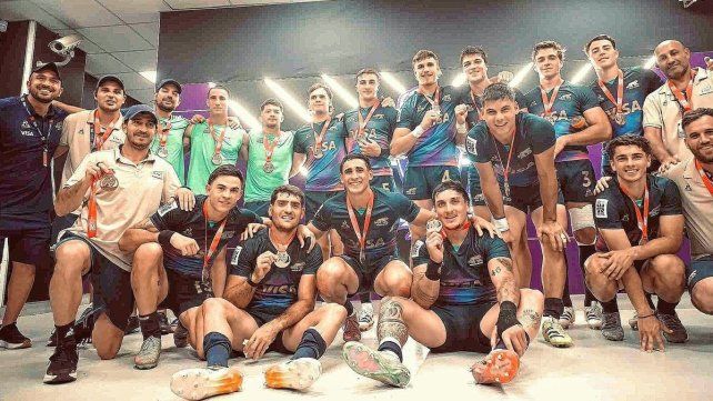 Los Pumas 7´s vencieron a Fiji y ganaron el bronce en Valladolid.