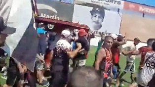 La barra de Chacarita despidió al hincha asesinado en el estadio