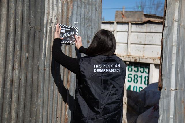 Las&nbsp; chatarrerías fueron allanadas en operativos conjuntos entre provincia