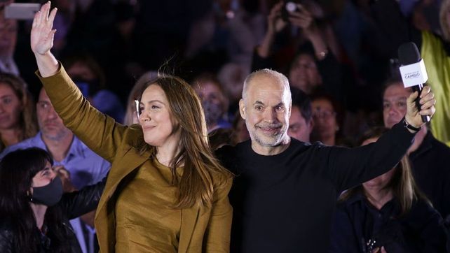 El respaldo de María Eugenia Vidal a Horacio Rodríguez Larrea encendió la interna en Juntos por el Cambio.