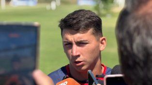 Mateo Del Blanco: Tengo la cabeza en Unión y voy a dejar todo hasta el último día