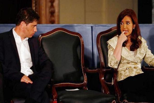 Una sugerente foto de Cristina y Kicillof, furor en las redes