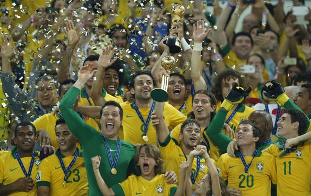 La fiesta. Con Neymar a la cabeza