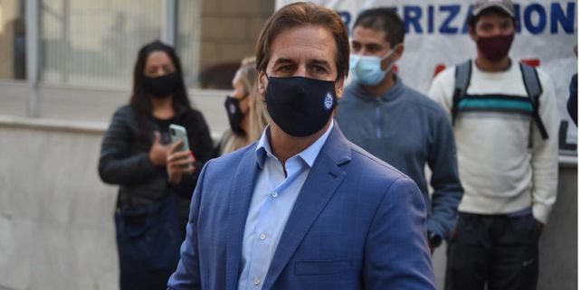 MANDATARIO. El presidente uruguayo Luis Lacalle Pou.