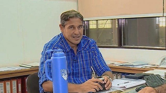 Carlos Gonella es el coordinador general del rugby de Alma Juniors de Esperanza.