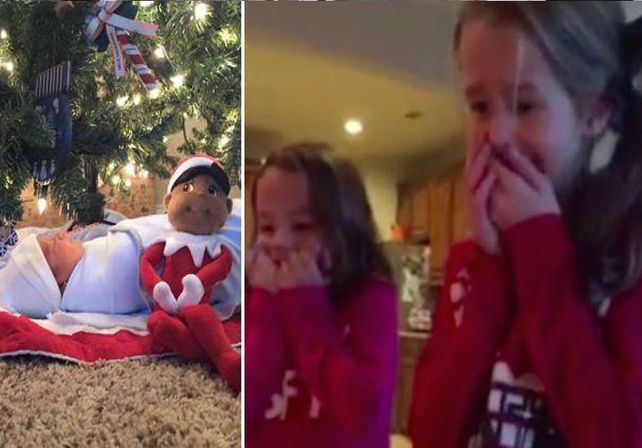 El mejor regalo de Navidad: un hermanito bajo el árbol