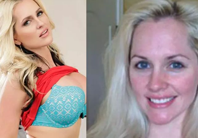 Las fotos de las actrices porno, con y sin maquillaje