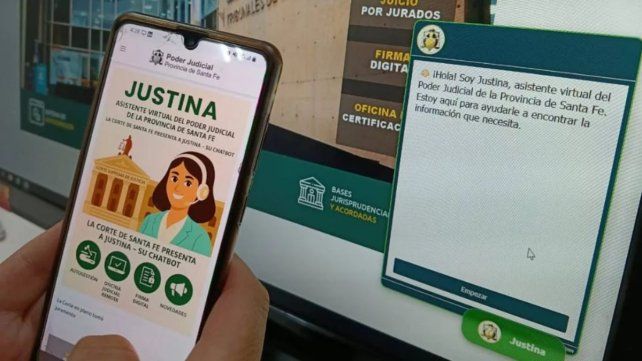 Cómo funciona Justina