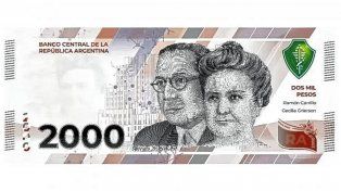 Los bancos ya reciben los nuevos billetes de $2000: desde cuándo circularán