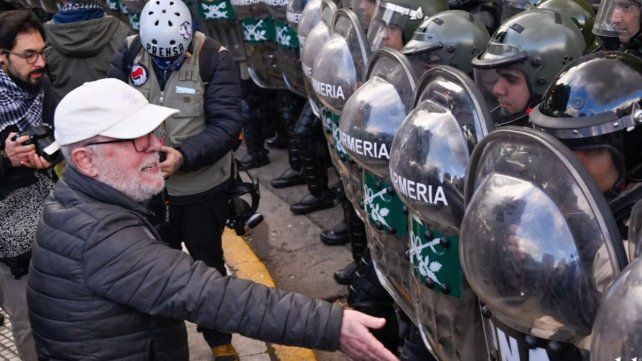 Marcha de los Jubilados: otro miércoles de furia frente al Congreso