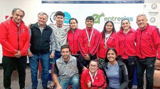 .Primeras medallas para Entre Ríos en los Juegos Evita.