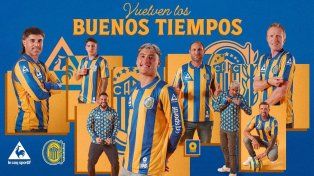 El lanzamiento que hizo Central tuvo como modelos a cuatro futbolistas actuales y cuatro que fueron campeones de la Conmebol.
