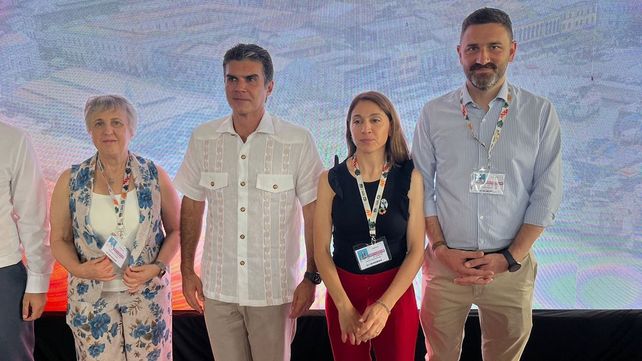 La delegación entrerriana estuvo encabezada por la secretaria de Ambiente