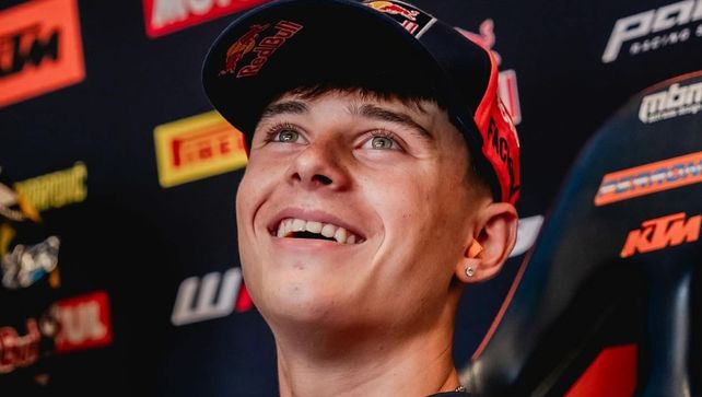 Valentín Perrone empieza a destacarse en el motociclismo mundial.&nbsp;