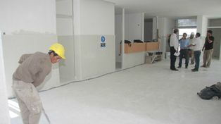 Avanzan las obras de dos nuevos centros de salud en San José y Varadero Sarsotti