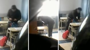 Graban a un profesor que robaba plata a sus alumnos